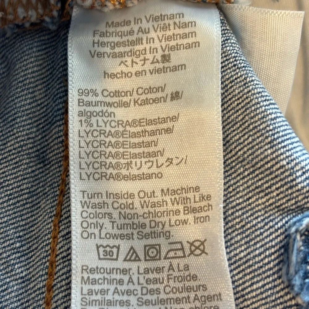 J. Crew Light Blue Women's Wide Leg Crop Jeans 31 - Picture 5 of 5